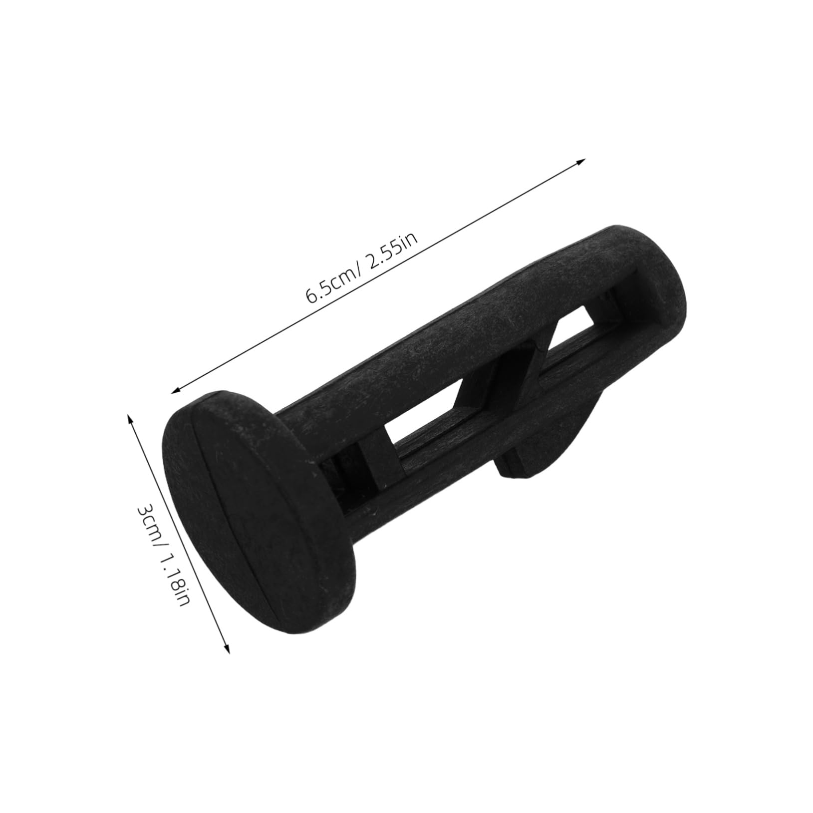 DECHOUS 10pcs Plastic Hinged Pins for Outdoor Trash Bins Secure Lid Installation Fit for Enhanced Cleaning Efficiency