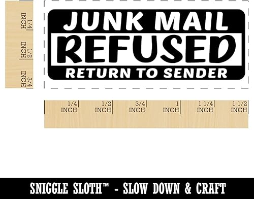 Miniatura 2 de Sello de tinta autoentintado para devolución al remitente para oficina de negocios, 1-12 pulgadas, pequeño, tinta azul