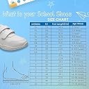 SCHOOL BIRDS Unisex White School Shoes for Kids gallery image