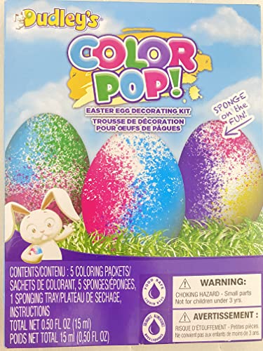 Dudley's Easter Egg Dye Coloring Decoration Kit - Color Pop