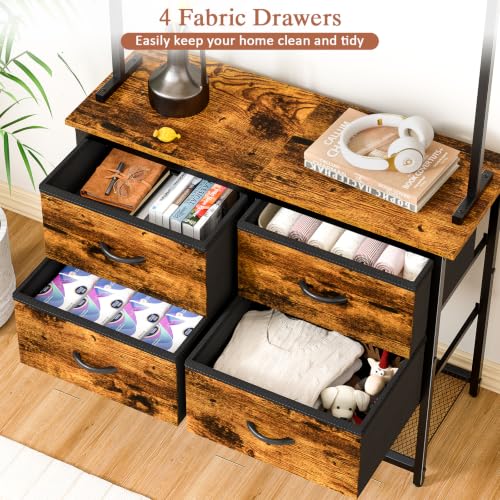 ThreeHio Hall Tree with Shoe Storage Bench, 31.5" Coat Rack for Entryway by ThreeHio - Used condition - Image 3