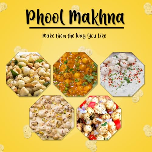 Image of Yum Yum High Protein Makhana (Foxnut) 200 g, Phool Makhana for Prasadam, Healthy Snacking, Fasting