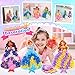 MDINGTD Poke Art Princess Craft Kits - DIY Magical Princesses, Mess-Free Creative Activity Arts and Crafts for Kids Ages 3-12, Birthday Christmas Gifts & Party Favors for Girls & Boys