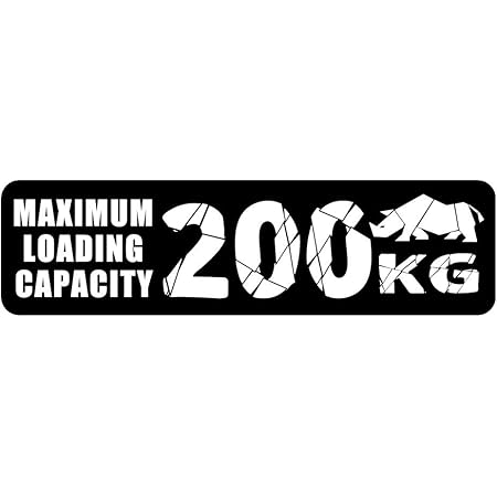 Amazon スズキ ジムニーjb64 Jb23 Ja12等 最大積載量ステッカー Maximum Loading Capacity 0kg 耐候 耐水 耐熱 ドレスアップ 新型ジムニー ステッカー デカール 車 バイク