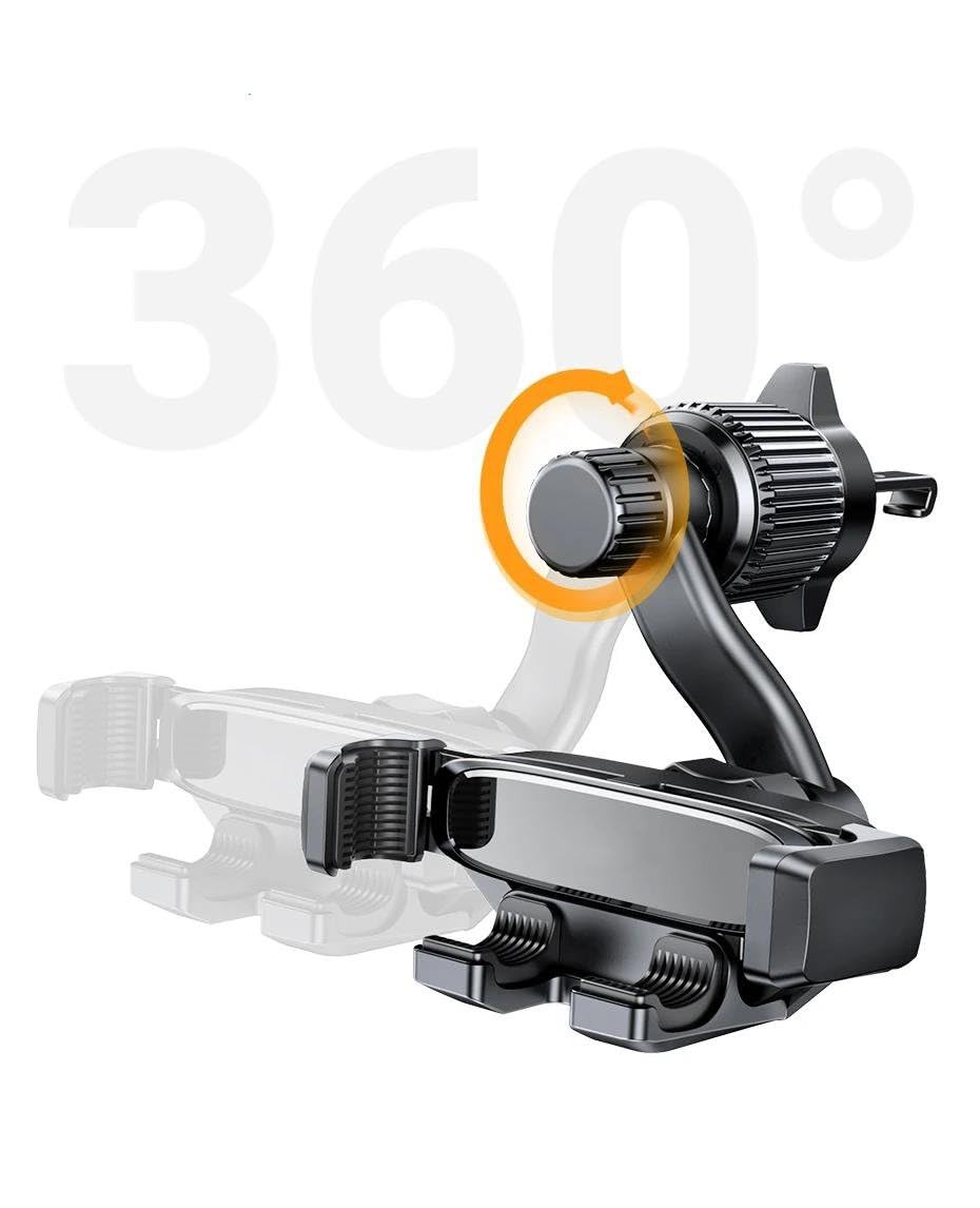 SBS Supporto Universale Per Smartphone Da Auto A Clip – Per Bocchette D'Aereazione – Rotazione 360° – 3,5-6 Pollici