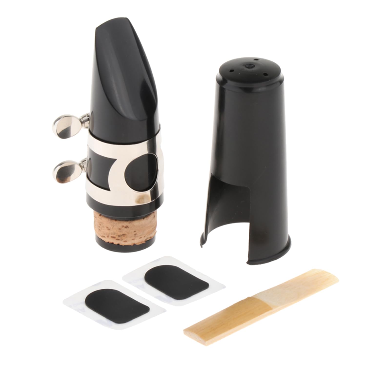 B♭クラリネットRC マウスピース、リガチャー、クロス、リード、リードケース付き B♭クラリネットRC マウスピース、リガチャー、クロス、リード、リード