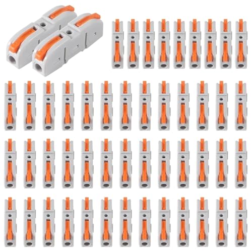 Conectores eléctricos en línea para reparar lámparas y ordenar cables en casa