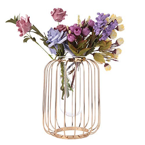 Vase à fleurs transparent stable pour éviter les chutes de bouquets