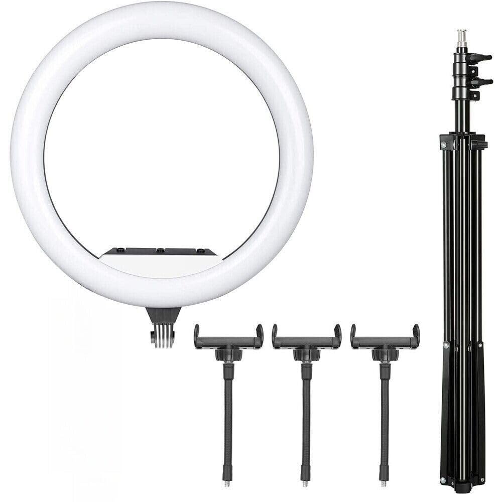 Pierścień świetlny 45 cm profesjonalny z statywem i pilotem Ring Light 18"