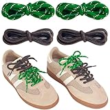 Une dimension supplémentaire : le style à double lacet crée une profondeur complexe grâce à l'alternance des motifs et des matériaux. Obtenez des contrastes de texture dignes des podiums que les lacets simples ne peuvent reproduire, transformant vos baskets en déclarations de style multidimensionnelles.