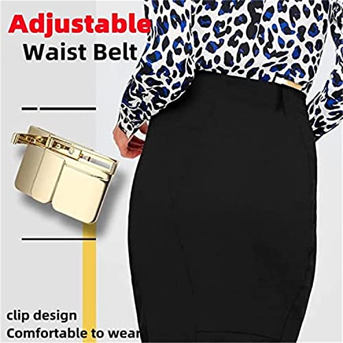 KISHAL Invisible Belt Multi-Function Belt Clip,Lazy Belt,Cordless Buckle Belt Tighten The Waistband,Adjustable Waist Belt4