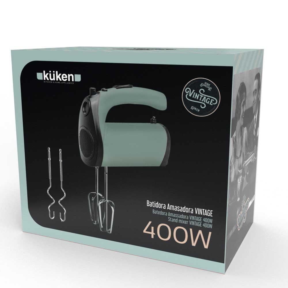 BATIDORA AMASADORA 400 w. KUKEN VINTAGE