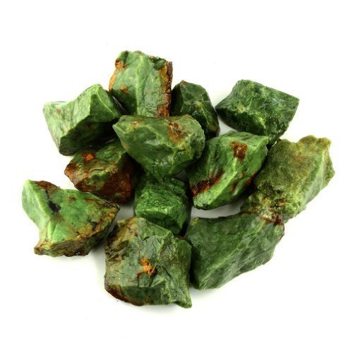Crystal Allies 3 Pound Bulk Rough Chrysoprase Reiki Crystal Healing Stones Large 1