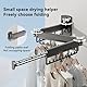 Clothes Drying Rack Wall Mouted Folding Clothes Hanger Rack Retractable Collapsible Laundry Rack for Laundry Balcony Bathroom