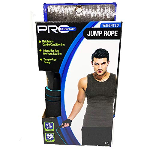 Jump Rope Weighted Strength PRO 2017 Adjustable Cardio Conditioning for Fitness, Crossfit, Boxing and MMA