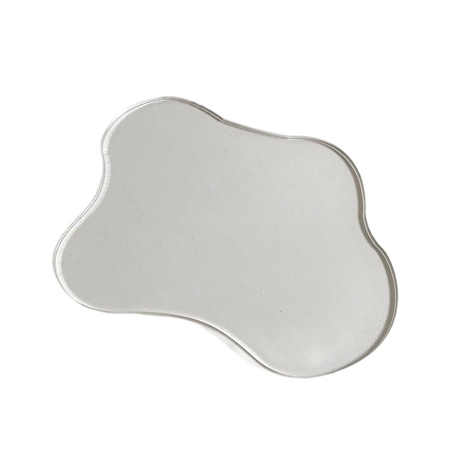 Minimalists Clear Acrylic Serving Plate Decorative Drink Coasters Cup Mat for Coffee Shop and Dining Table Arrangements Acrylic Mat