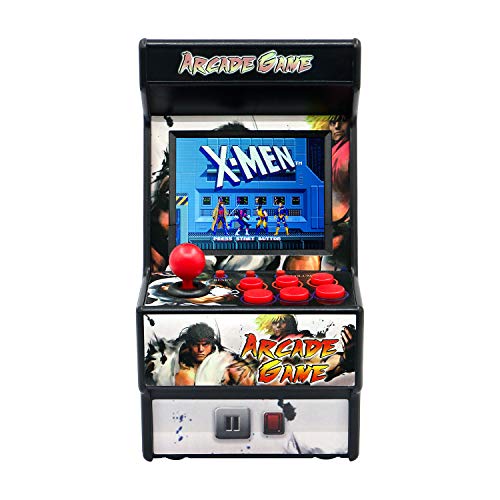 EASEGMER Mini Arcade Game Machines for Kids with 156 Classic Portable Handheld Video Games 16 Bit 2.8 Inches Screen Travel Gaming Electronic Toys Novelty Gift for Boys and Adults - Black - Image 6