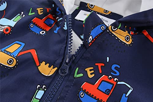 Mud Kingdom Little Boys Hooded Jacket Zip Up Fall Spring Outerwear4