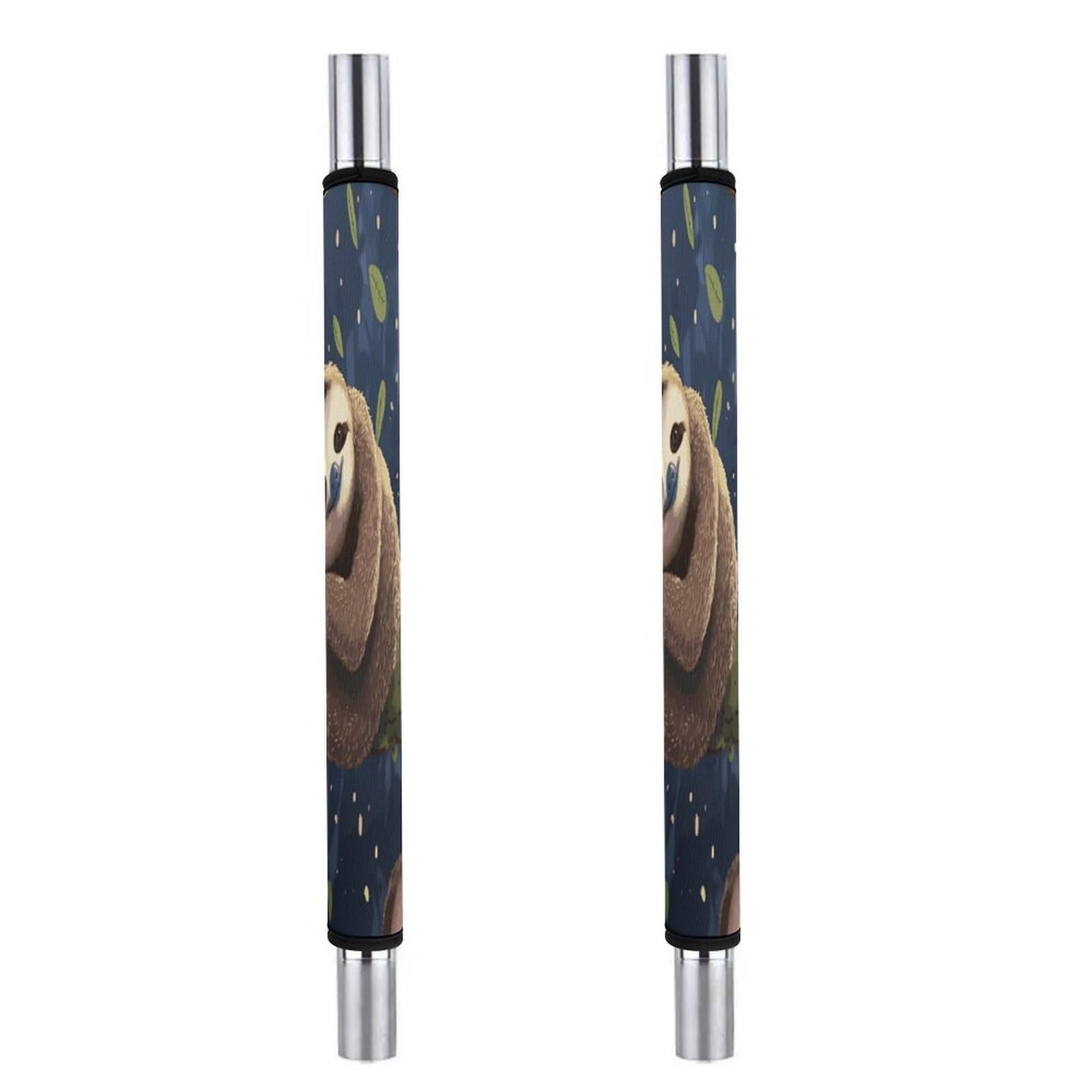 Adfgyerh Style Sloth Lazy Refrigerator Door Handle Covers 2 Pcs, Refrigerator Handle Covers Non-Slip Fridge Handle Covers For Oven Microwave Dishwasher Appliance Door Sleeves