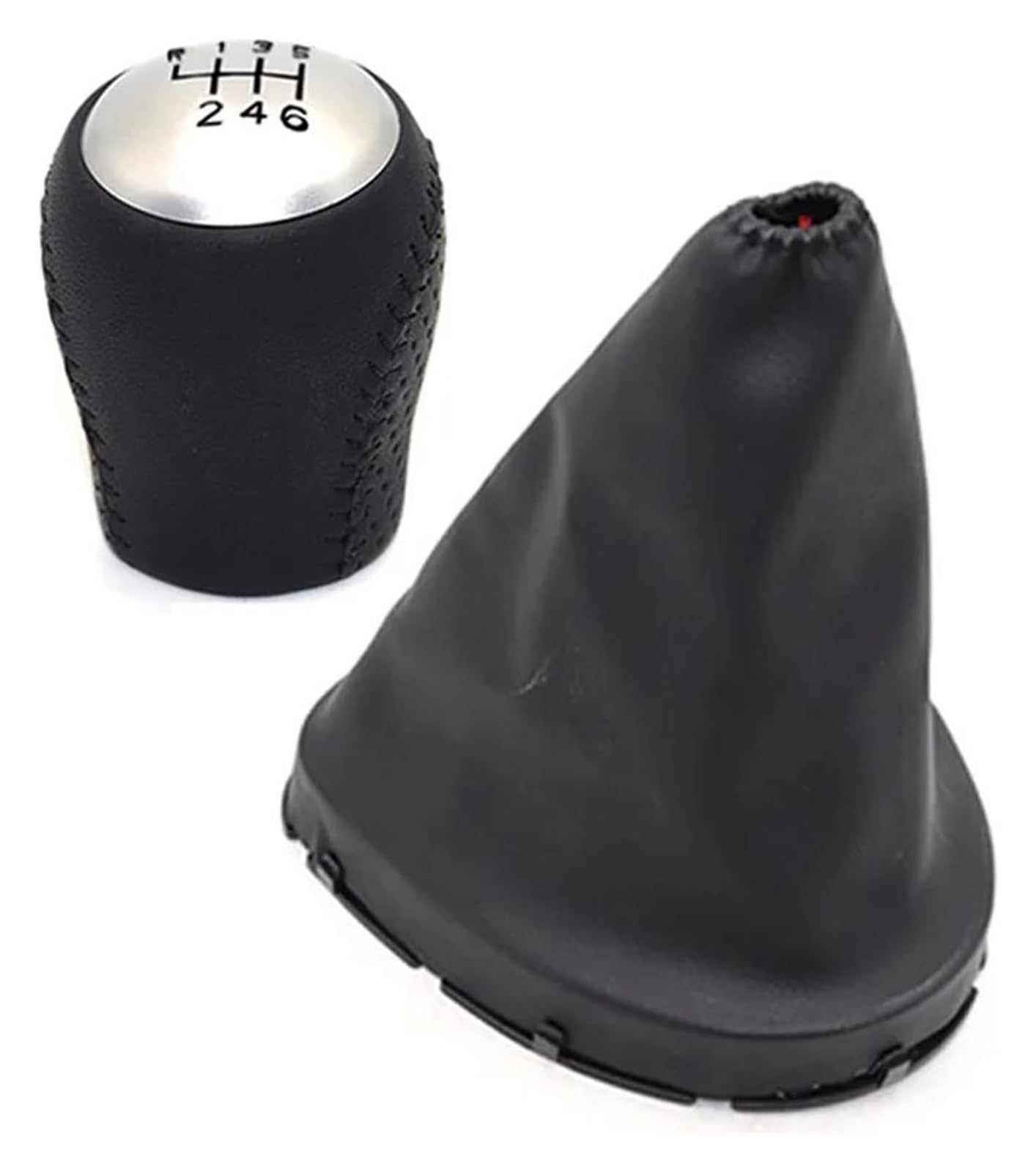 UTONGMU Manual Gear Shift Knob for Nissan for Qashqai J10 for X-Trail T31 Gear Shift Knob Boot Lever Gaitor Shifter Dust Jacket Gearbox Gaiter(6)