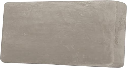 Miniatura 8 de H.VERSAILTEX - Funda de cojín de terciopelo elástico para silla o sofá, con parte inferior elástica, lavable