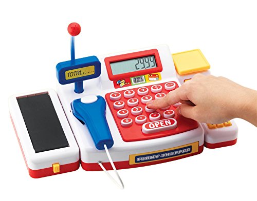 Caja registradora para juego simbólico Simba con calculadora interactiva 5