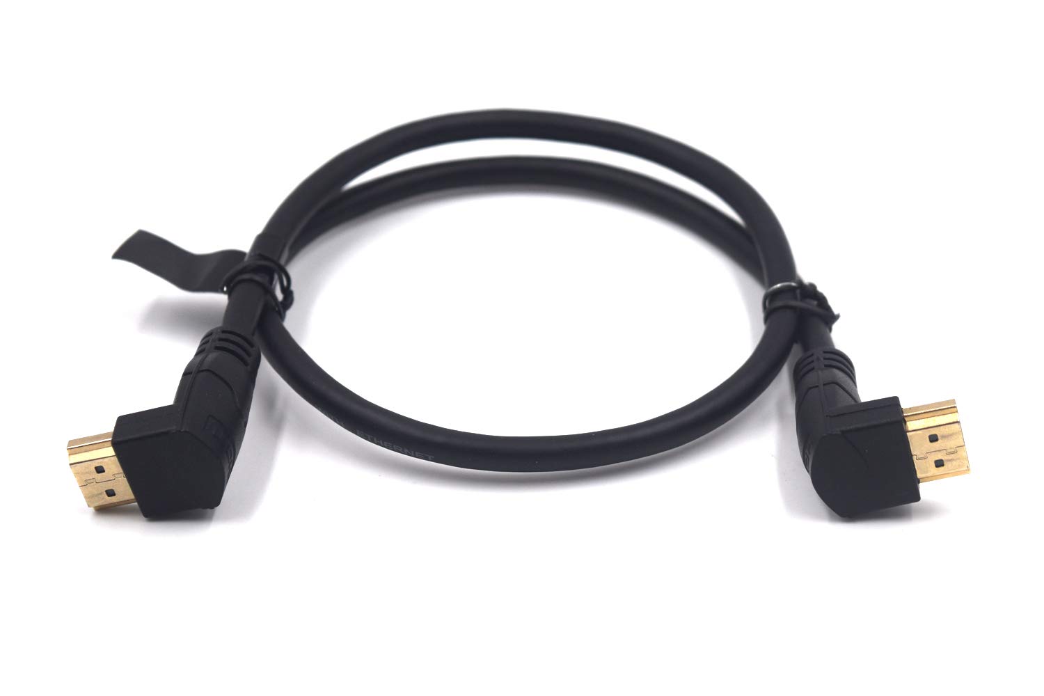 Kework2 Feet Ultra HD HDMI 8K Cable, 90 Degree Down Angle HDMI Male to Down Angle HDMI Male High Speed Shield Cable for Xbox TV PS4 PS5 Switch, Support 8K@60HZ 4K@120H (Down to Down)