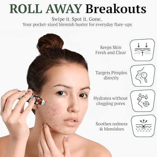 Image of Fiora Naturals Tea Tree Oil Roll On - 100% Natural Tea Tree Essential Oil for Skin, Face, Acne, Nails, Cuticles, Scalp & Aromatherapy Wellness