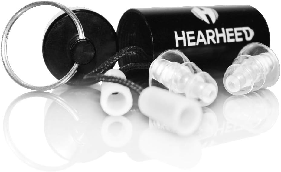 Cookey High Fidelity Ear Plugs Noise Reduction Hearing Protection Earplugs