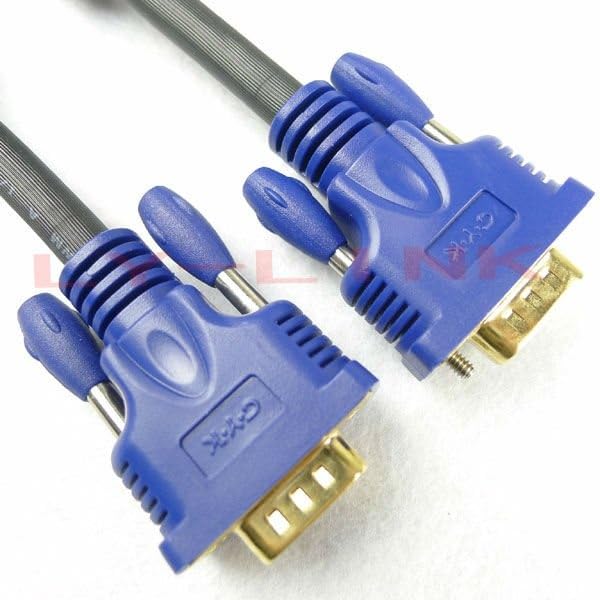 Wiring Connecting Terminals - 1080P VGA Cable 15PIN VGA to VGA Adapter Male to Male 5M - (Color: Black)