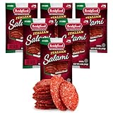 Bridgford Italian Salami, Sliced, 5-Ounce Packages (Pack of 6)