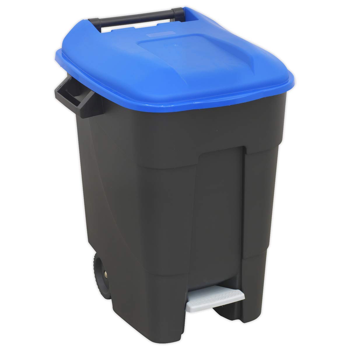 Sealey Blue Bm100pb Wheelie Bin, Multicoloured