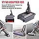 2-in-1-Adapter für Einhell 18V Lithium-Akku Convert to für Dyson V7V8 Handstaubsauger Akku Kompatibel mit V7/8 Animal V7V8 Absolute V7V8 Motorhead Pro V7/8 Trigger V7V8