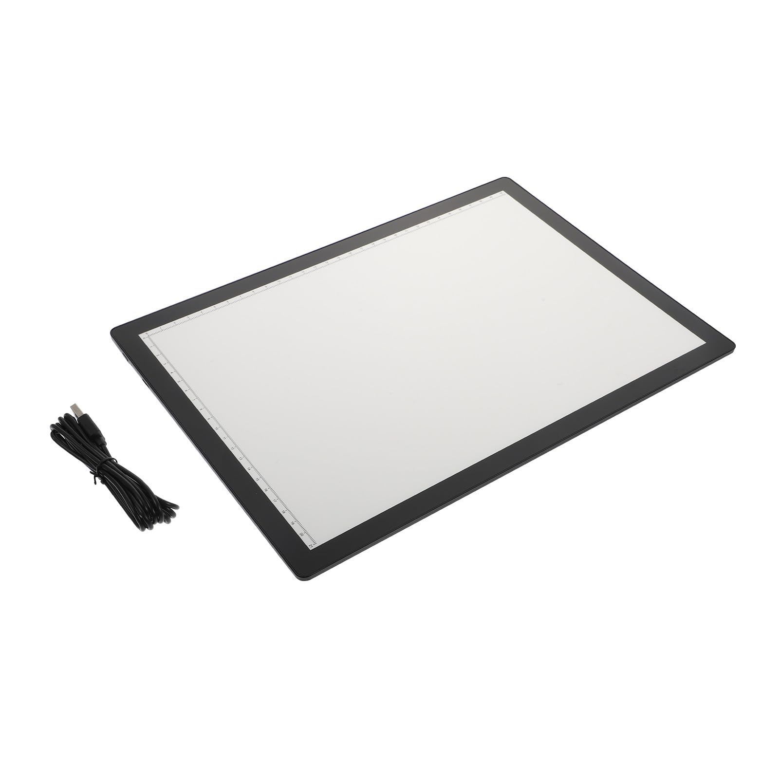 NIYANGLE Tavoletta da Scrittura A4 Doppia Barra di Calibrazione, Leggera in Abs, per Disegno, Calligrafia e Tracciare Anime, Capacità 2500mah