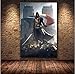 JYSHC Stampa su Tela Immagine del Gioco Assassin's Creed Poster Decorazione della Parete di Casa Ks64Yz 40X60Cm Senza Cornice