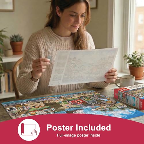 Baby Fanatics MasterPieces 550 Piece Jigsaw Puzzle for Adults, Family, Or Kids - Dockside Activities - 18"x24" by Masterpieces - Image 5