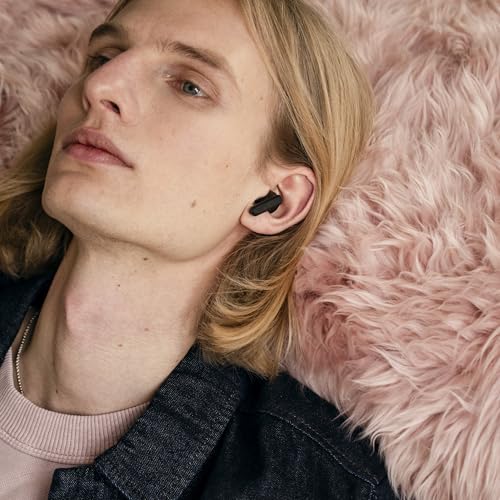 Image of Sudio A3 Pro Noise Cancelling Earbuds - 25H Playtime, ANC, Multipoint Bluetooth Earphones 5.4, Clear Calls, IPX4 Sweat & Splash Resistant, USB-C Charging, Made from Recycled Plastics (Black)