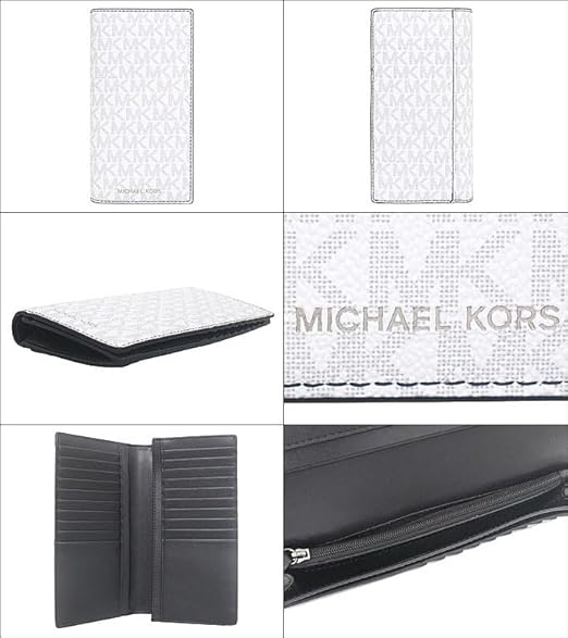 MICHAEL KORS ロゴ入り長財布 ホワイトシグネチャー ☆美品☆MICHAEL KORS ロゴ入り長財布 ホワイト/ゴールド - メルカリ
