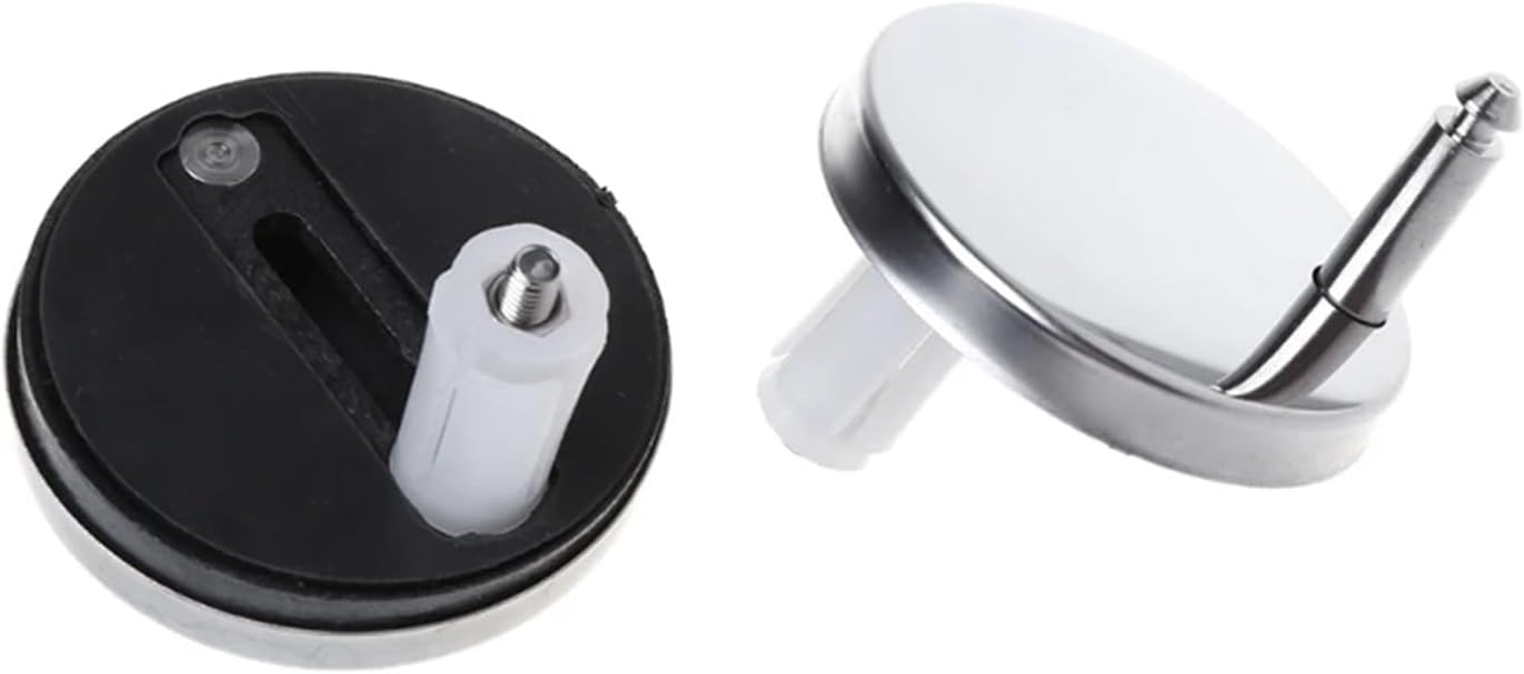 2 Pack Top Mount WC Toilet Seat Hinge Accessories Quick Release Cover Hinge Screw 60x35mm