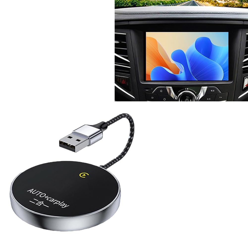 Car Wireless Carplay e per Android Auto Box 2 in 1 Box Cablato A Wireless Dongle Adattatore Collega e USA per Android Auto CarPlay Mini Box