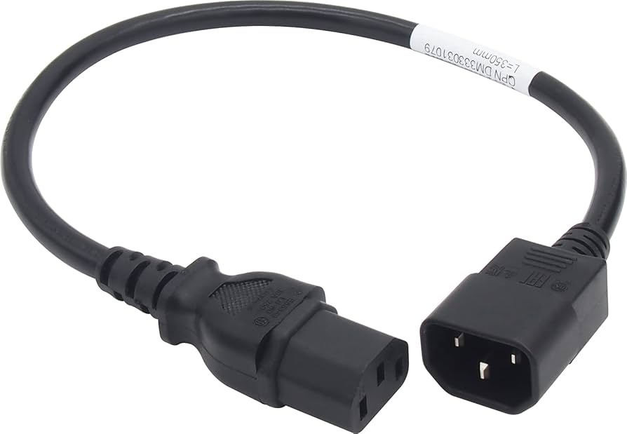 Amazon.co.jp: オーディオファン 電源ケーブル 3ピン 延長コード