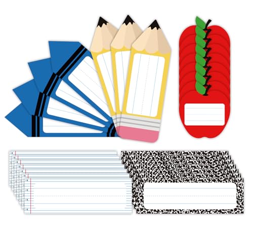 Étiquettes rentrée des classes autocollantes pour tableau d'affichage et bureau d'école