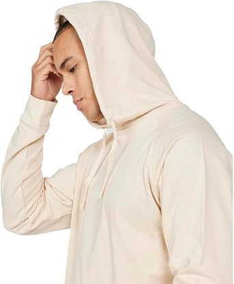 ALTINYILDIZ CLASSICS Standard Fit Normal Cut Hooded 100% Cotton Short Sleeve Sweatshirt