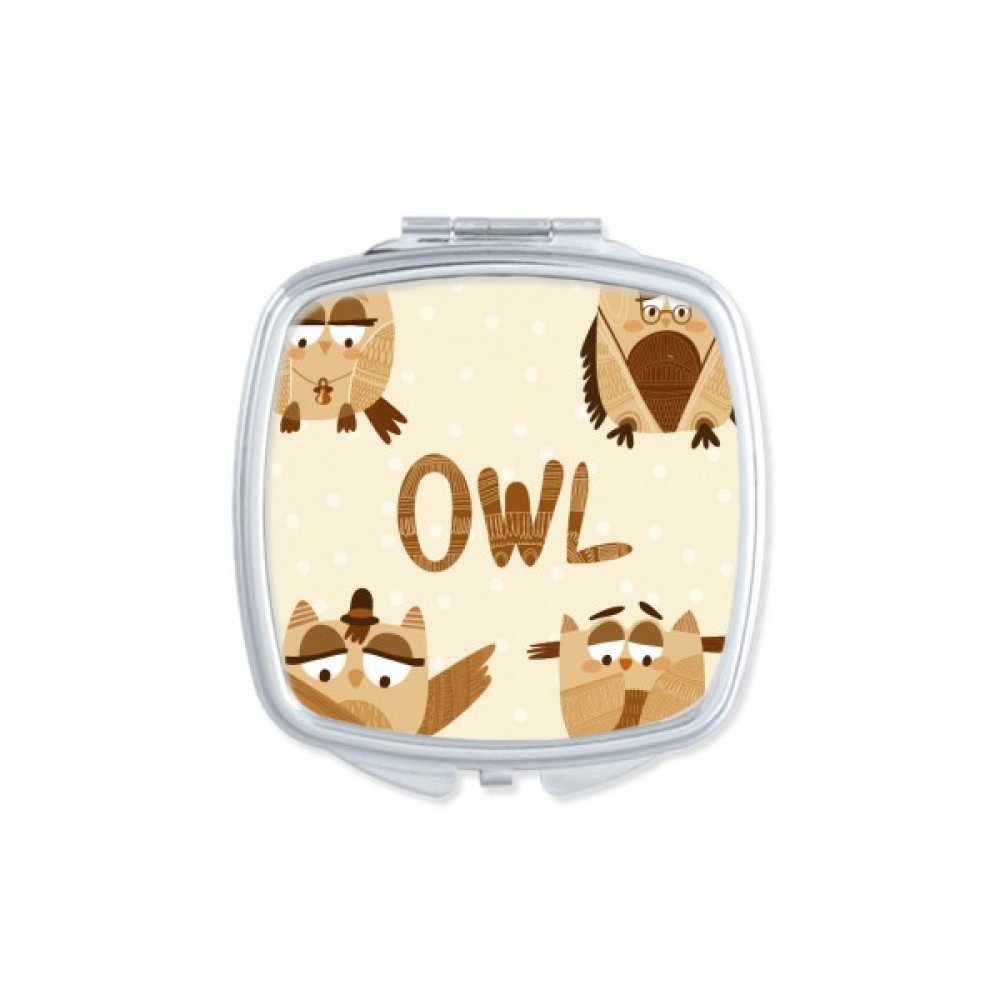 Miroir de poche compact et multicolore à emporter partout pour votre routine beauté