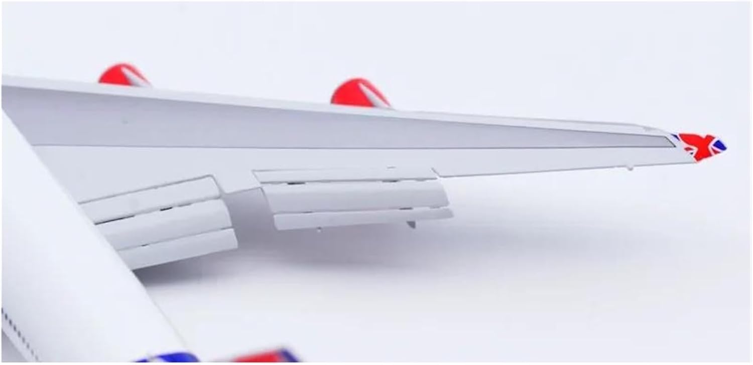 Decorated Airplane Models 1/400 for SAS Virgin Airlines B747-400 Die-cast Alloy Aircraft Model Commemorative Gifts