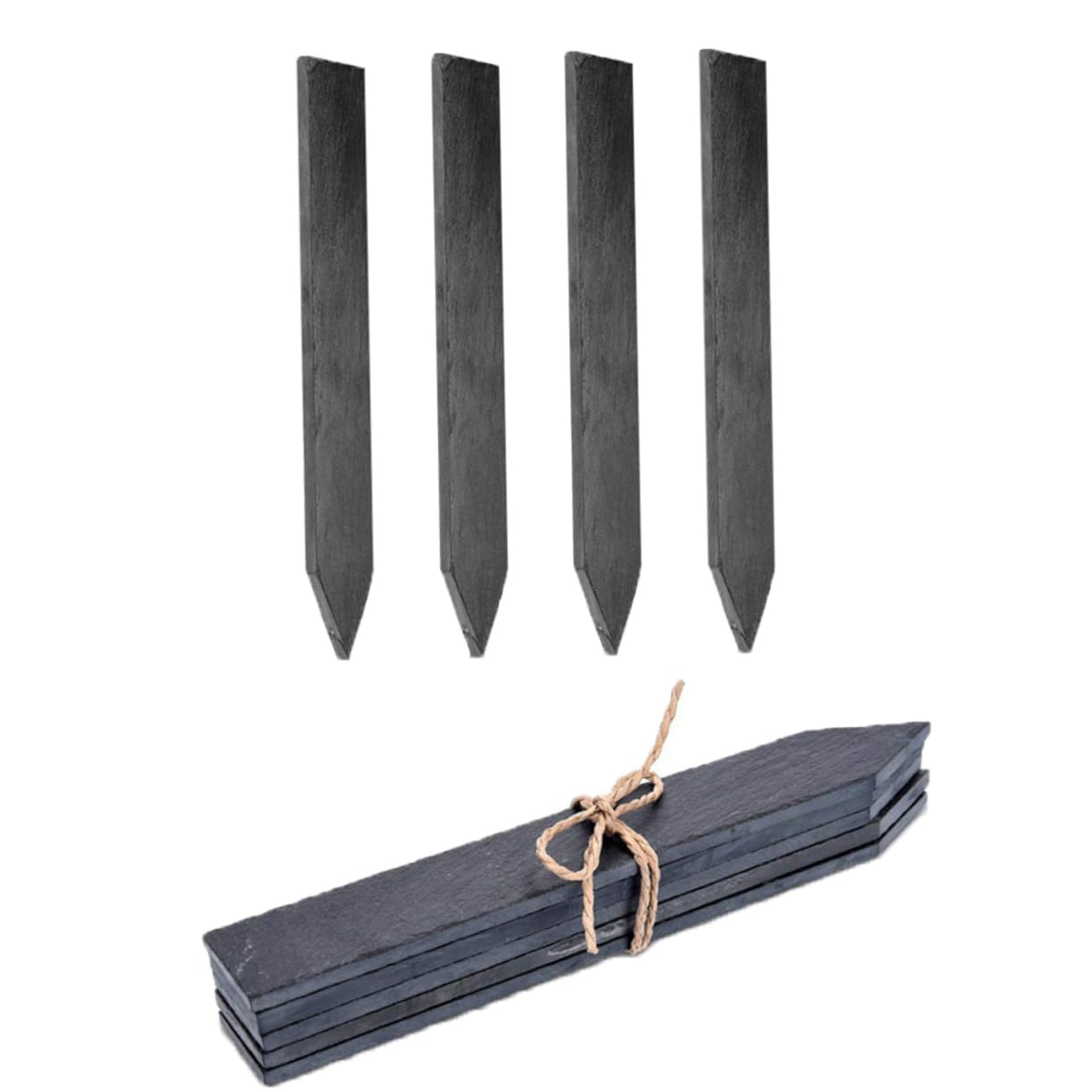 LIOOBO Plant Markers - Reusable Nursery Garden Tags for Herb - Vegetable and Flower Pots Durable Garden Stakes Labels for Indoor and Outdoor Use