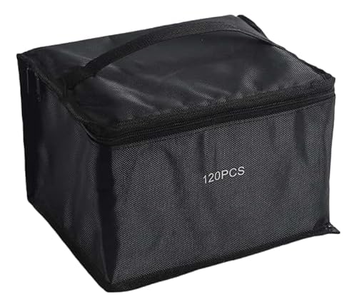 Conjunto de canetas marcadoras coloridas de cabeça dupla com 120 peças, estojo escolar, caneta marca