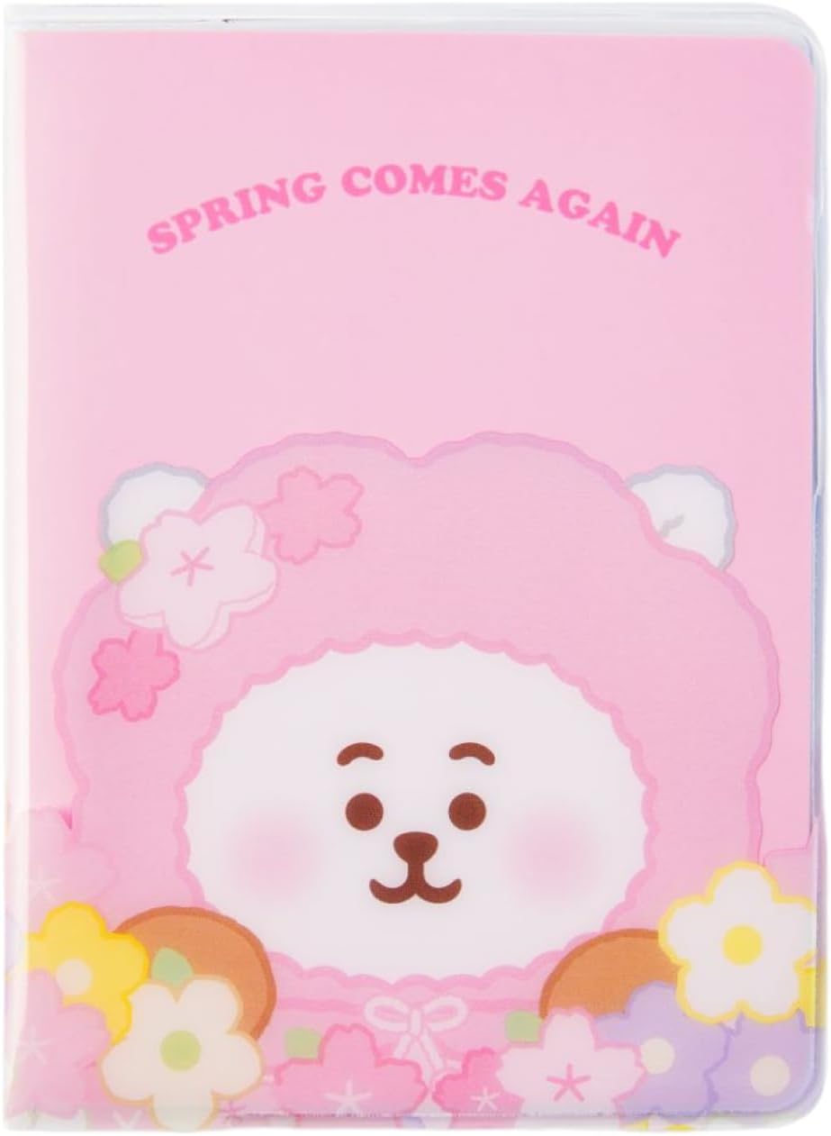 Official BT21 Passport Cover - RJ, Cute Travel Essential, Kpop Merch