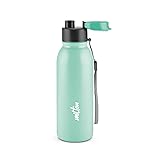 MILTON Caper 750 Stainless Steel Water Bottle 670 ml, Single Walled, ISI Certified I Leak Proof Lid, Rust Proof I For School, Office, Gym I Mint Green