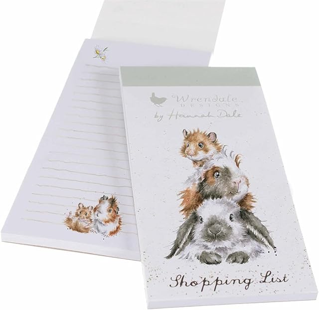 Wrendale Designs - 'Piggy In The Middle' Shopping Pad